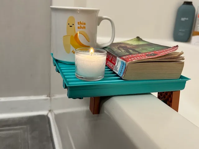 Mountable Tub Shelf