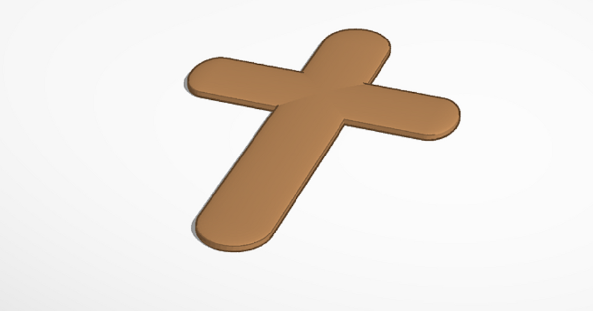 Basic Cross by Jaddy13 | Download free STL model | Printables.com