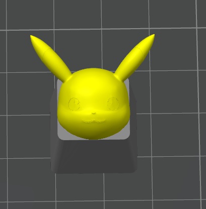 Pokemon Pikachu Keycap for Cherry MX Keyboards
