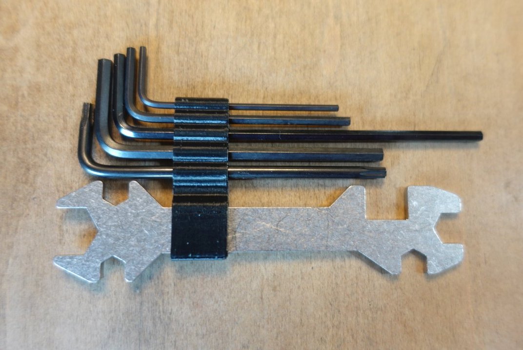 Miniatura 2 do modelo 3D Simple Tool holder for Prusa MINI