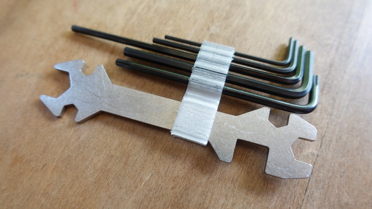 Miniatura 3 do modelo 3D Simple Tool holder for Prusa MINI
