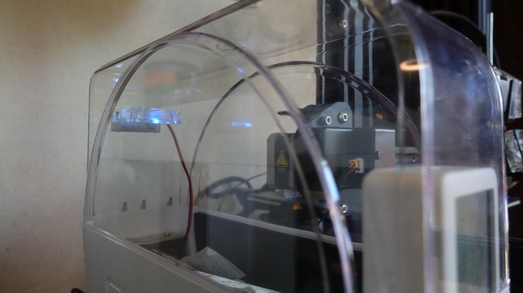 Fan mounter for SUNLU 3D Filament Dryer Box S1