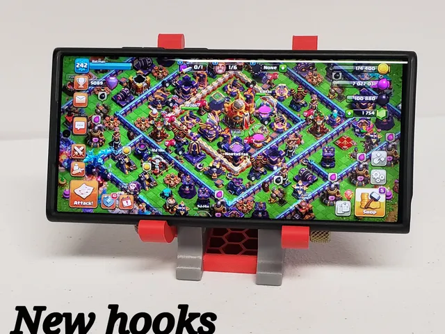 Adjustable cell phone stand remix 2