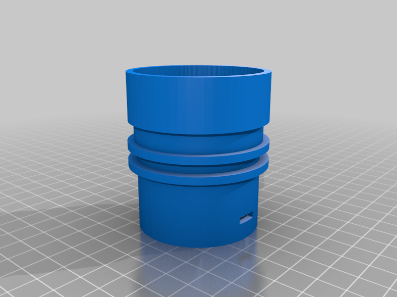 Fein Vacuum Hose Connector by gtrgeo Download free STL model