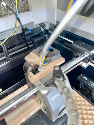 K1 Max Extruder Active Cooling to Stop Clogs