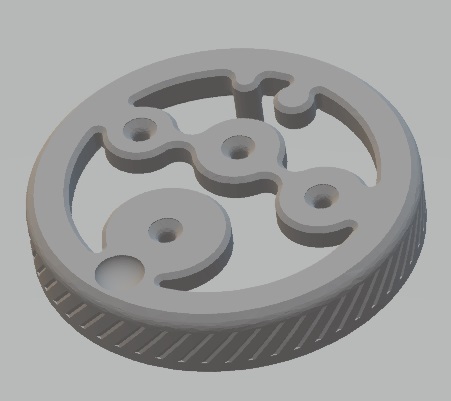 Umikot (58mm, Short) Spin Ring with Finger Detent