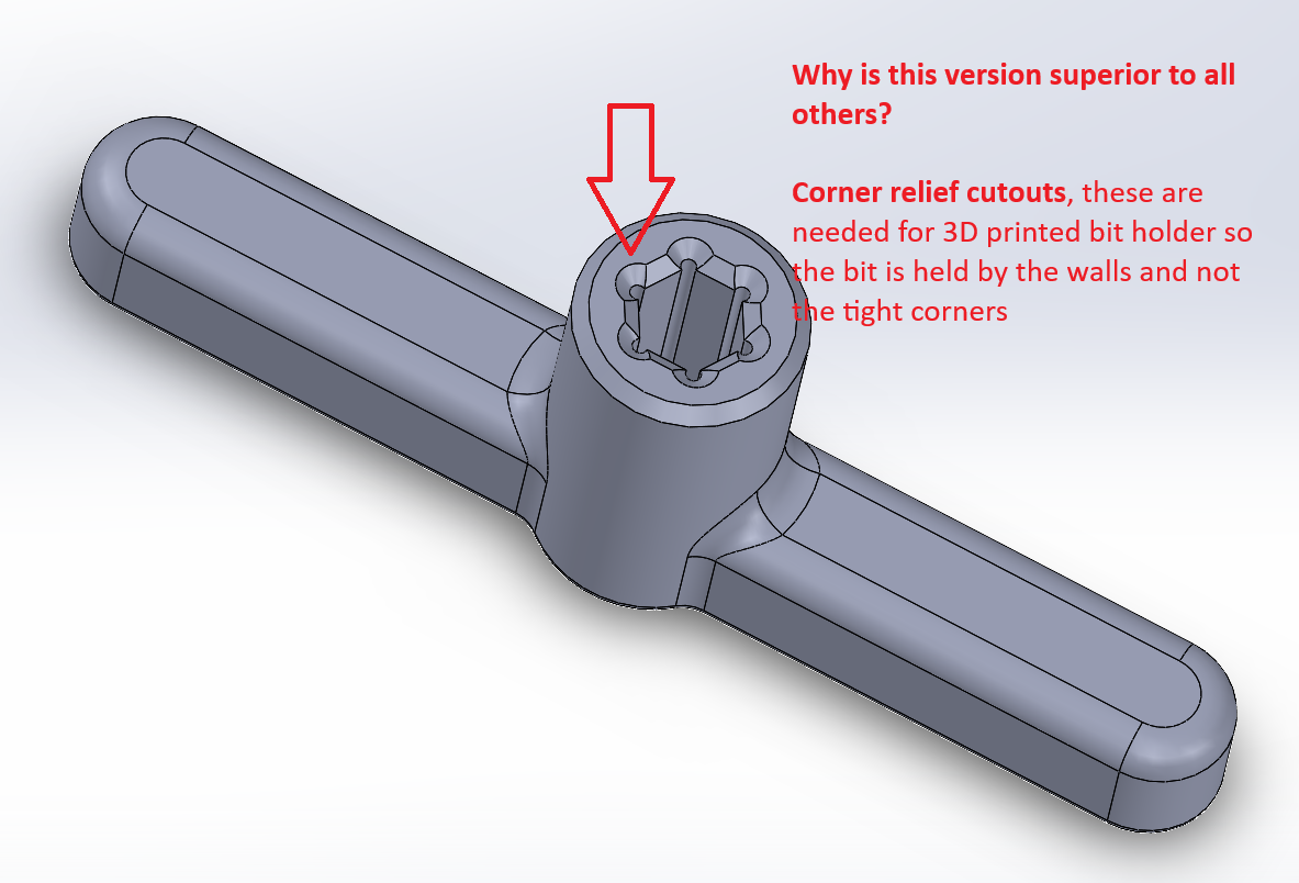 Best T Hex Bit Driver / Holder — miniatura 2