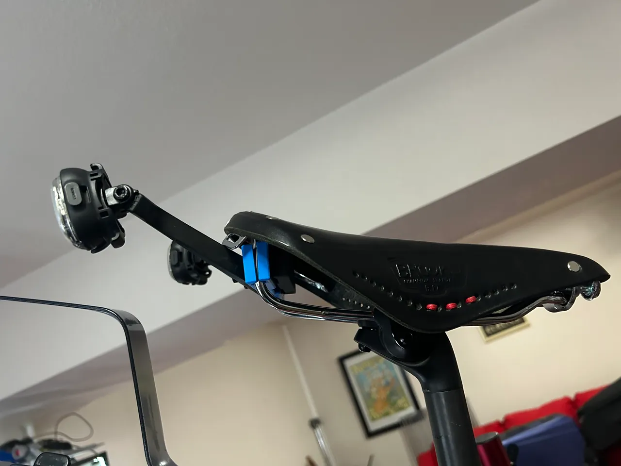 Garmin Varia RCT 715 Mount for Tailfin Carbon Rack by moofie, Download  free STL model