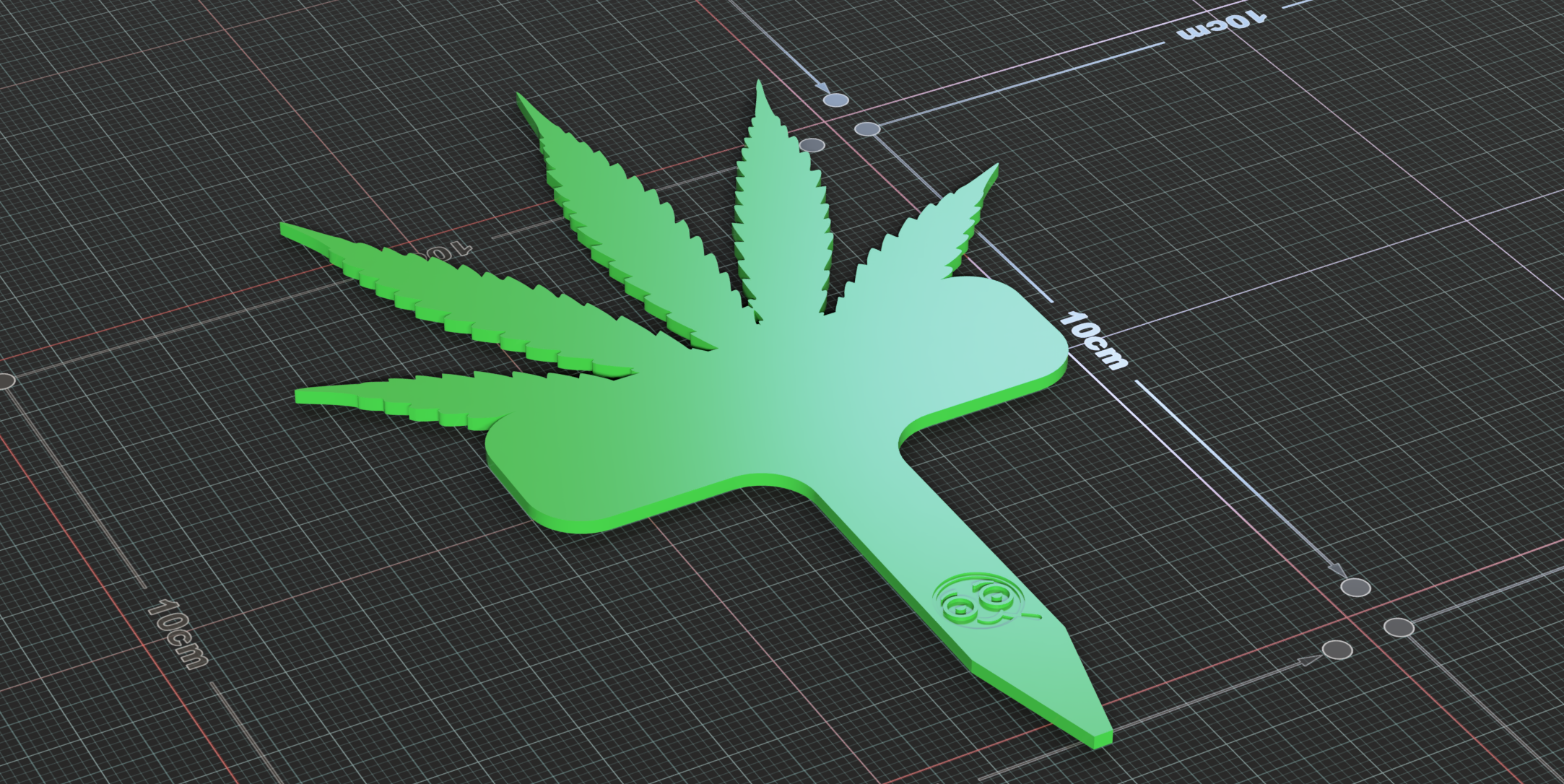 Cannabis Plant Label