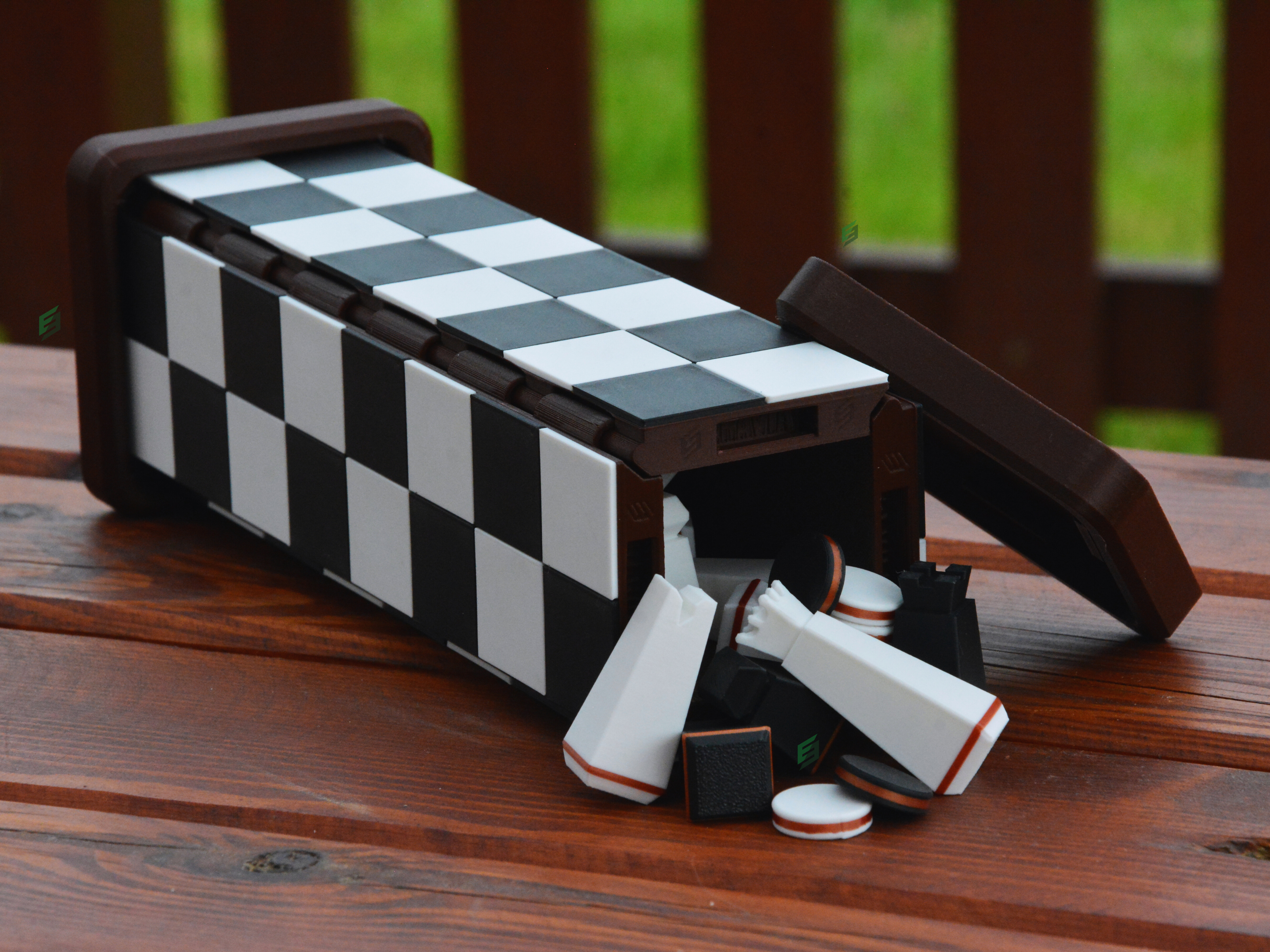 Chess Voyage | Portable & Foldable Travel Chess Set | Braille Compatible