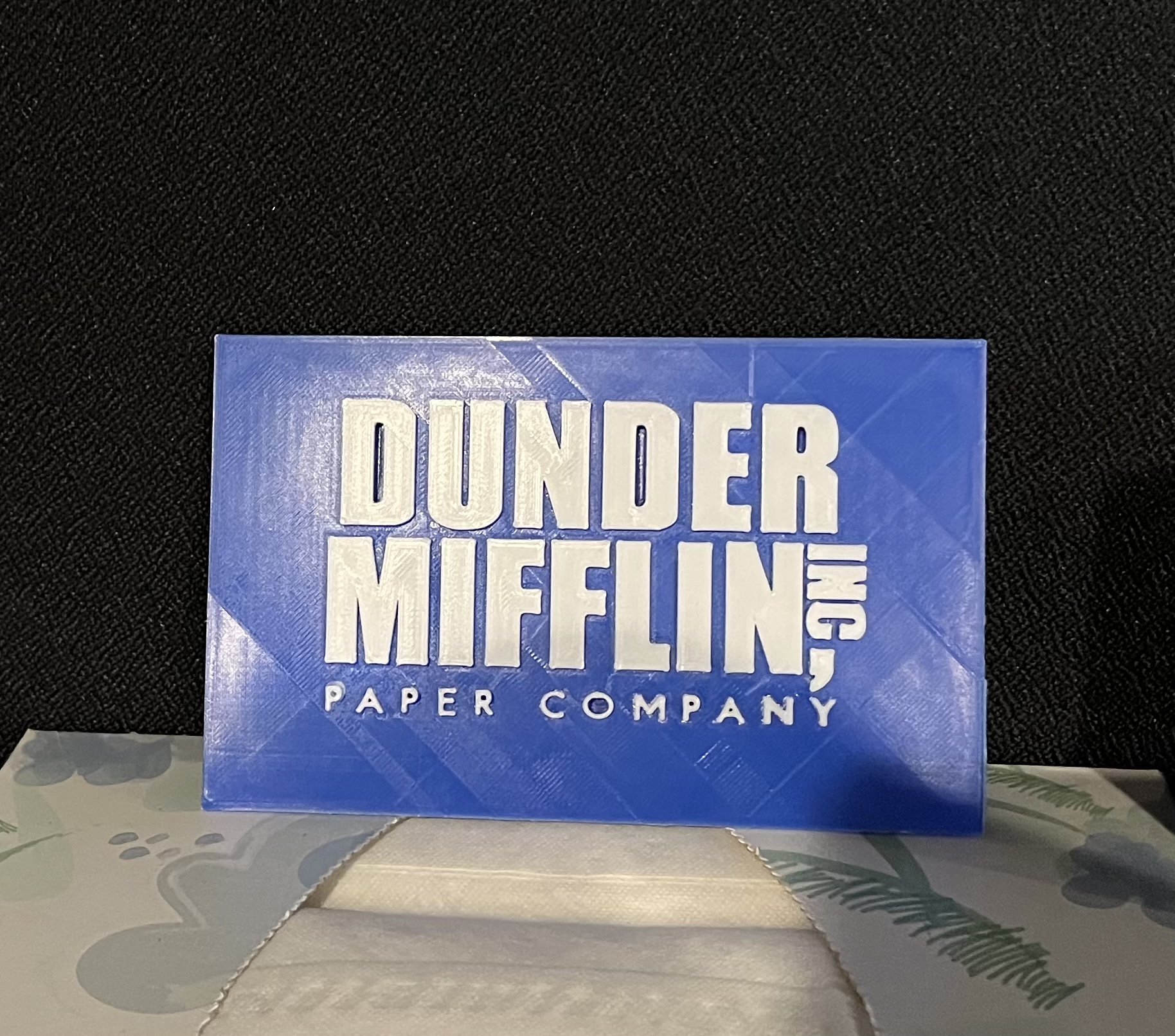 Dunder Mifflin Sign by bschemrich | Download free STL model ...