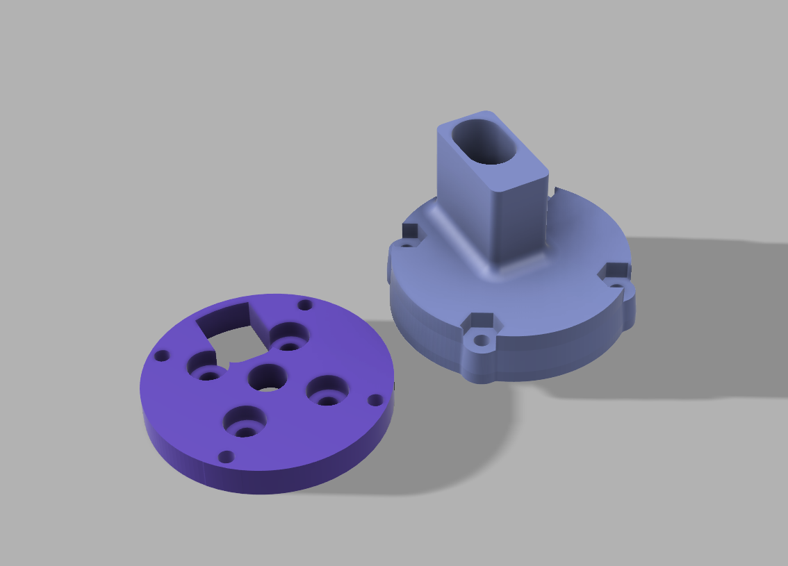 AtomRC Dolphin Motor Mount 19x19mm