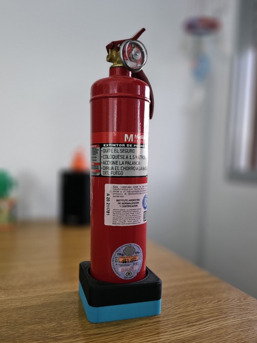 Fire extinguisher holder by MBove77 Download free STL model