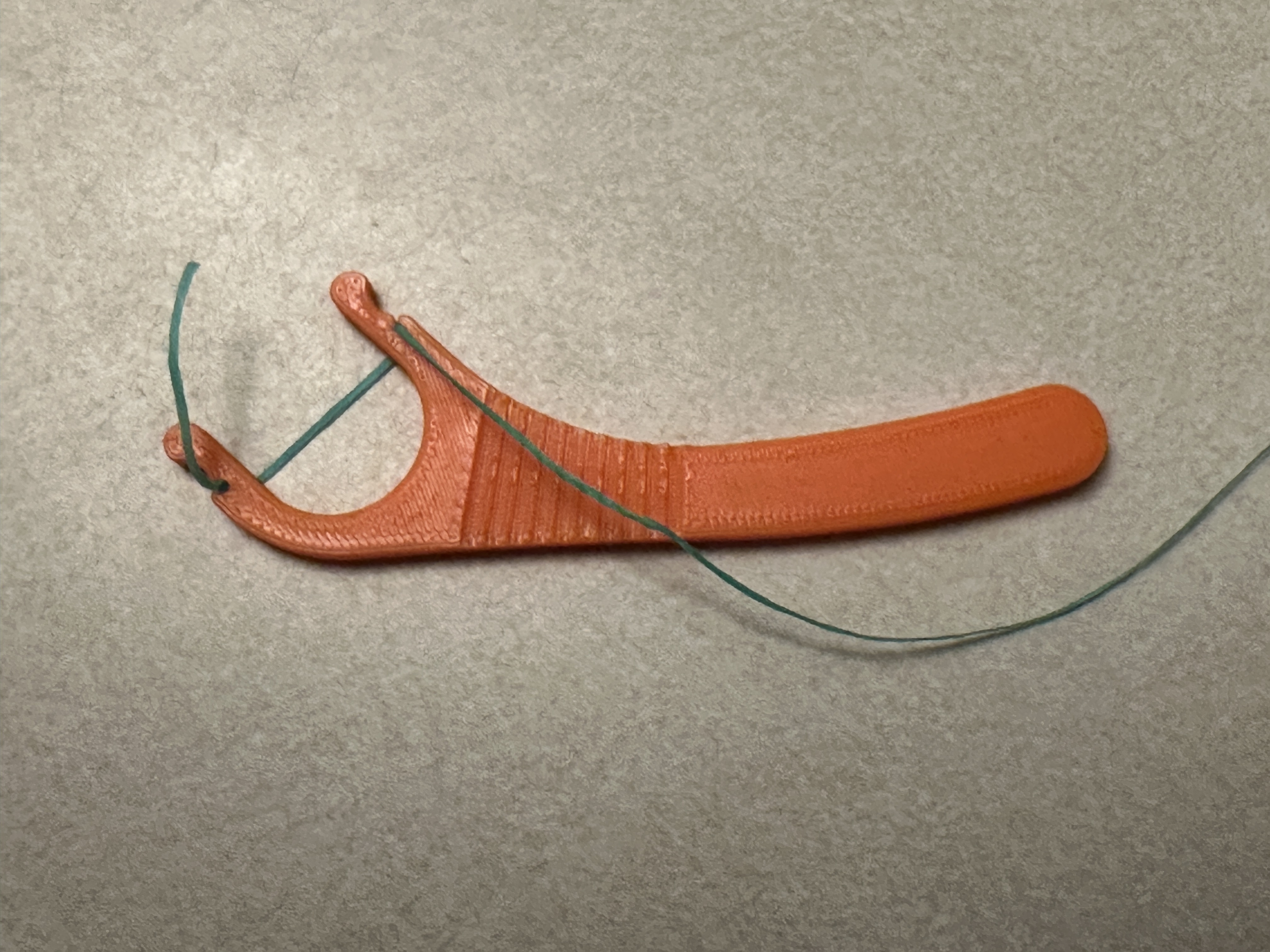 Reusable Floss Holder 3D model thumbnail