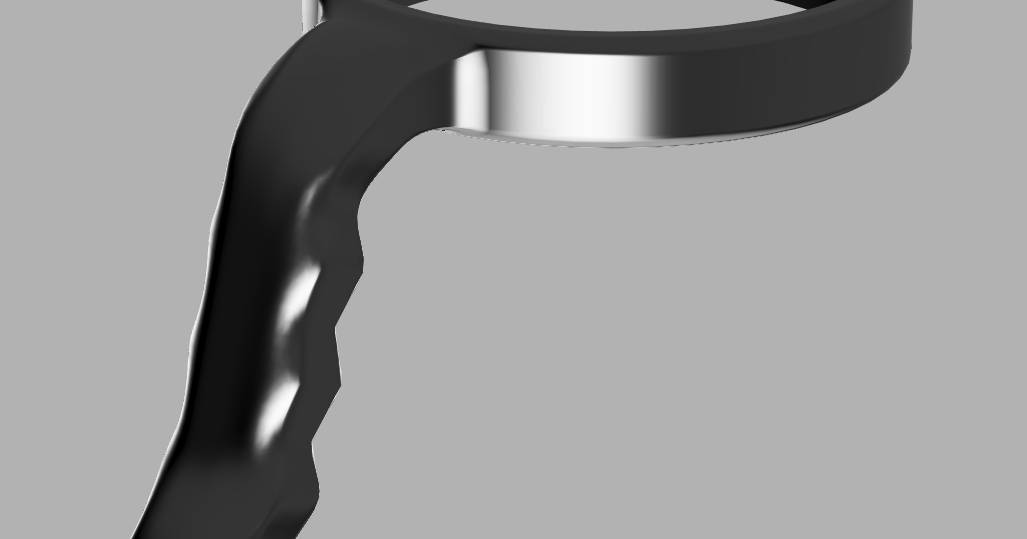 Yeti 30 oz tumbler handle by mach3d Download free STL model