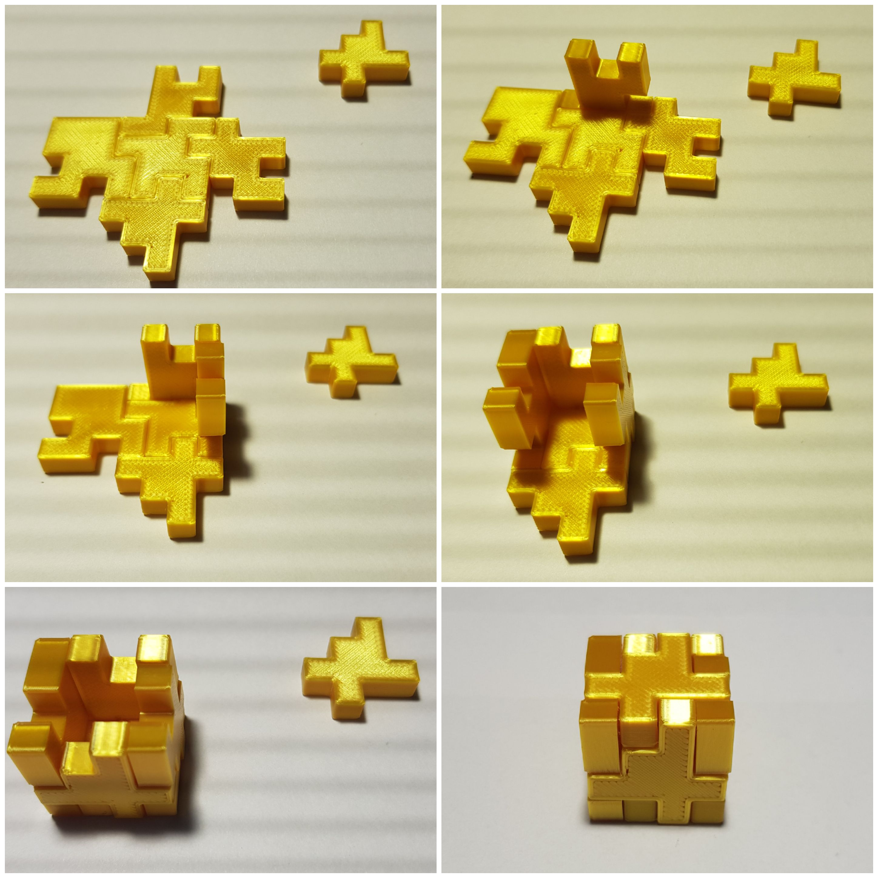Miniatura 5 do modelo 3D Würfel-Puzzle