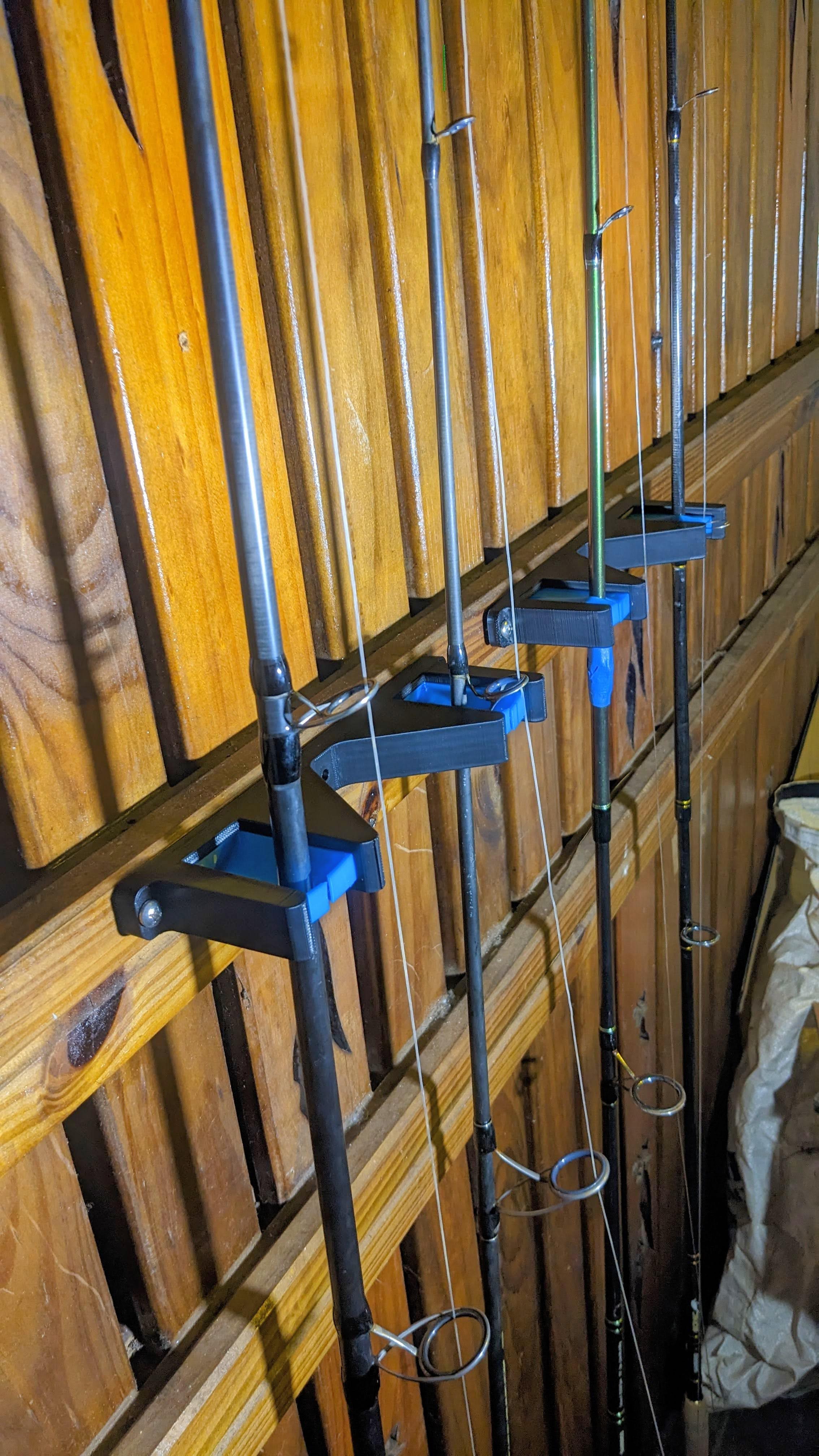 DIY Rod Racks for the Garage - Diy Fishing Rod Holders For Garage