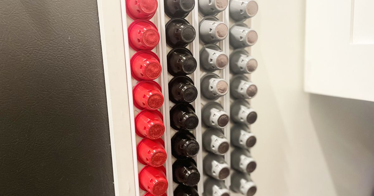 Nespresso Capsule Holder by automontronic Download free STL model