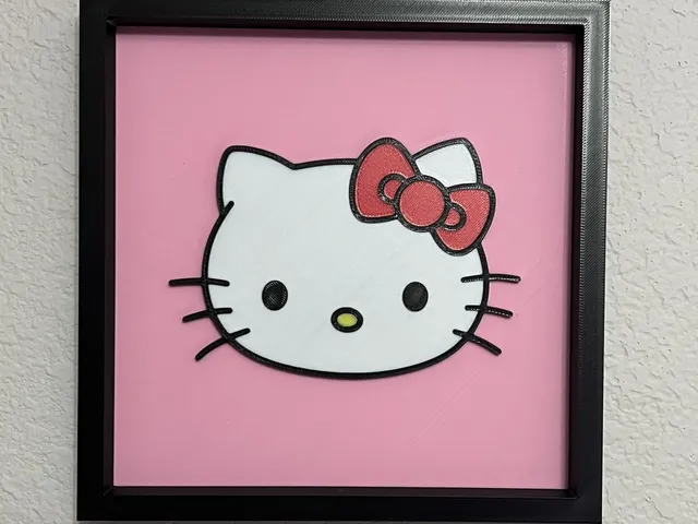 Hello Kitty and Friends Shadowbox