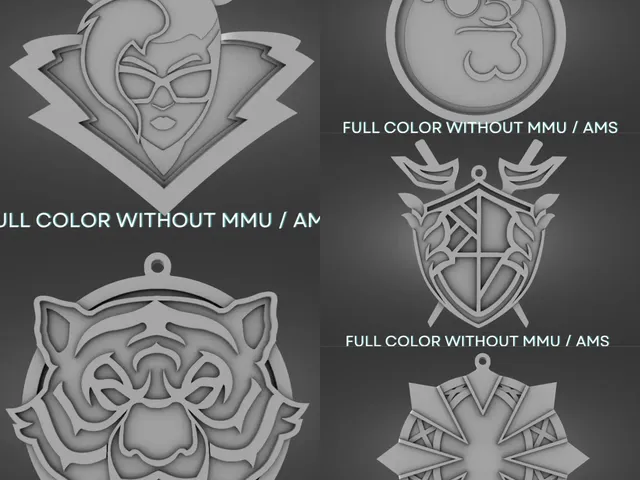 Fortnite Medallions Keychains Collection
