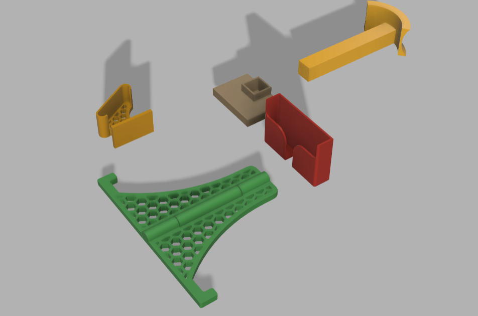 Gadgets holders 3D model