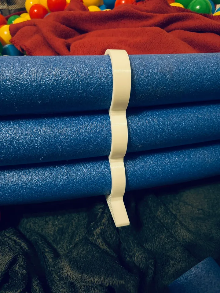 Vertical Pool Noodle Connector by Sir PrintALot | Download free STL ...