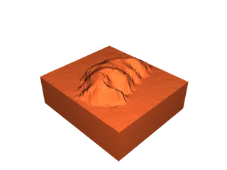 Mount Urulu by Luca Vidoni | Download free STL model | Printables.com