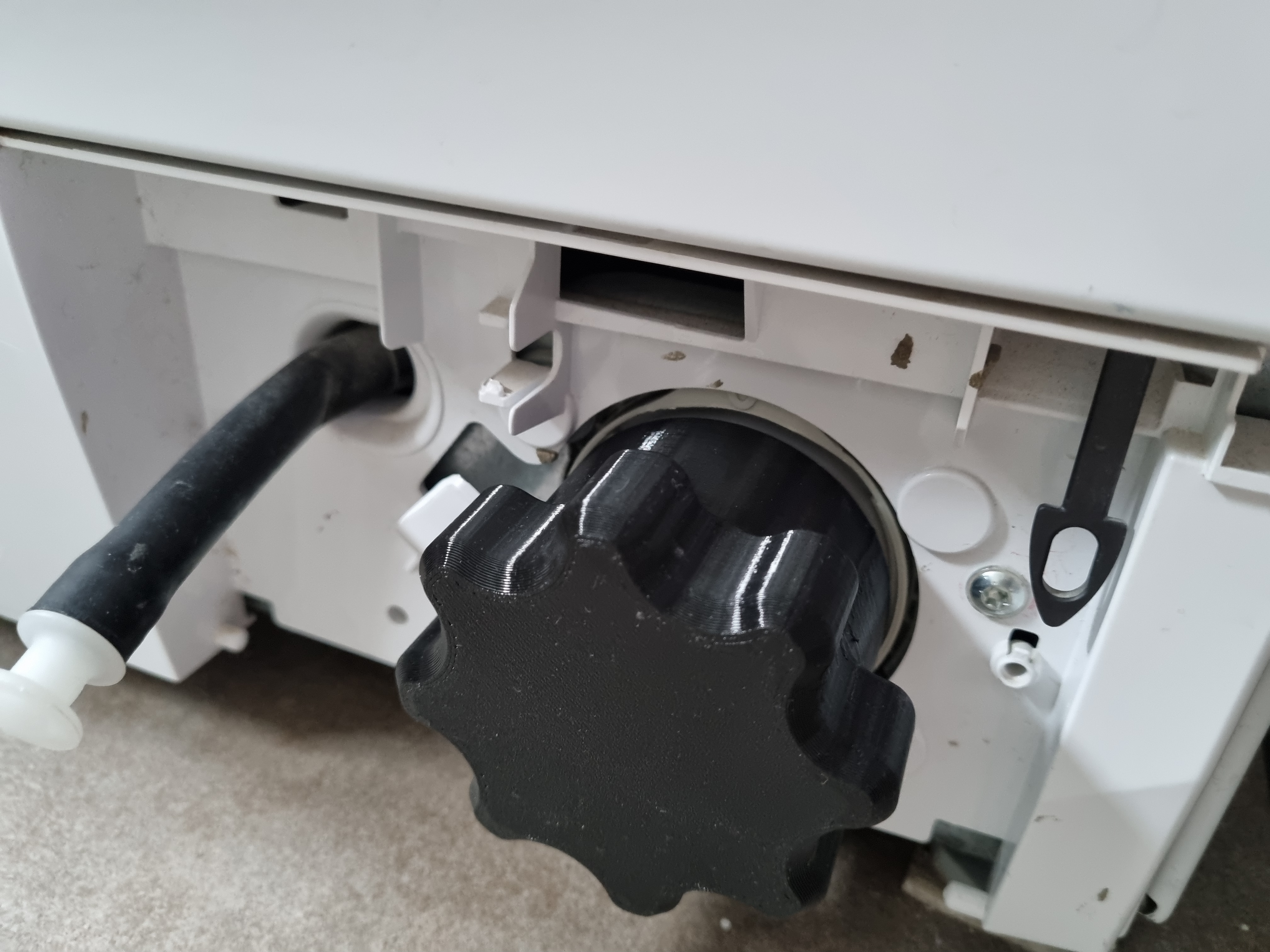 Miniatura 2 do modelo 3D Handler for Bosch drain filter washing machine