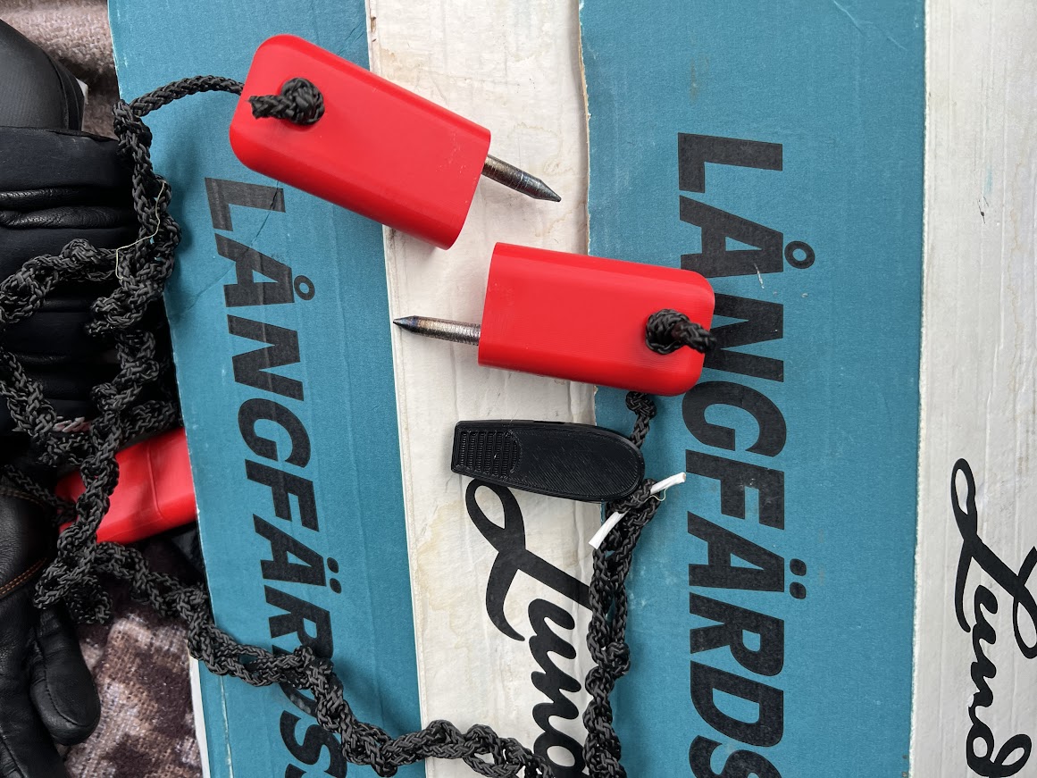 Safety ice spikes for ice skating