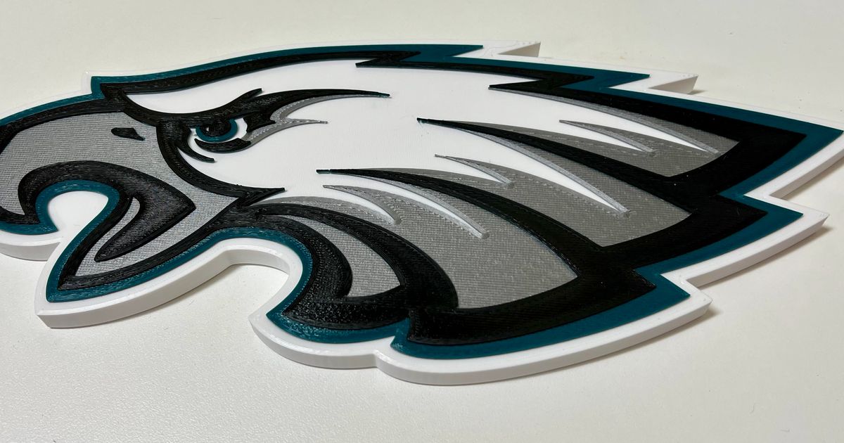 Eagles Logo by 3DxDT | Download free STL model | Printables.com