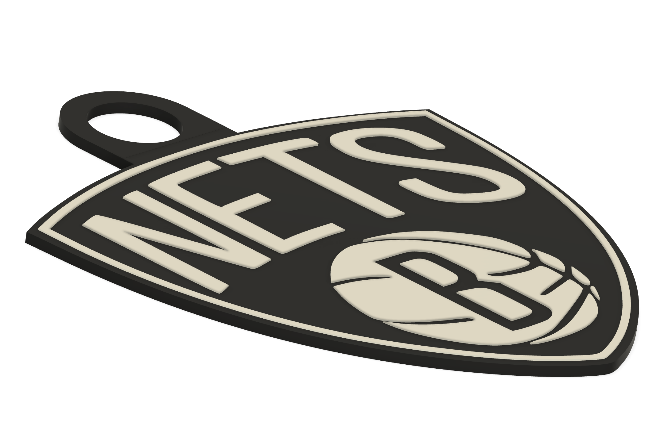 Brooklyn Nets keychain — thumbnail 2