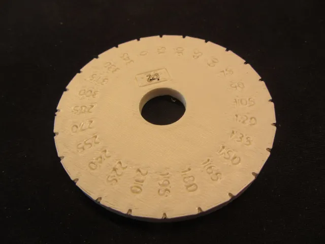 Index plate for EMCO Unimat 3