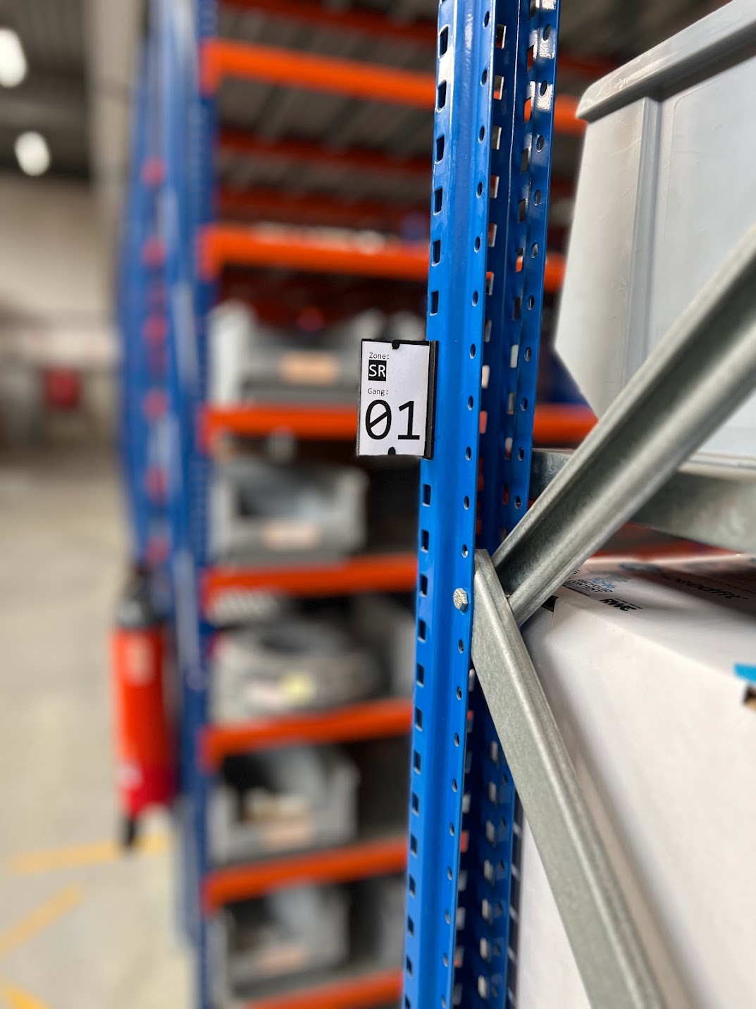 Warehouse rack label holder by arnaudvdc Download free STL model