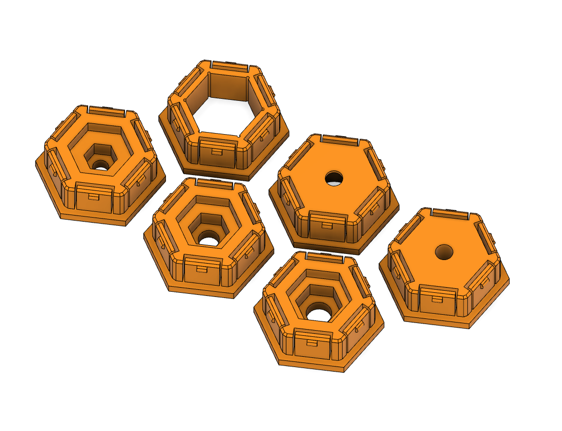 Modified Inserts for HSW (6mm nozzle compatible),