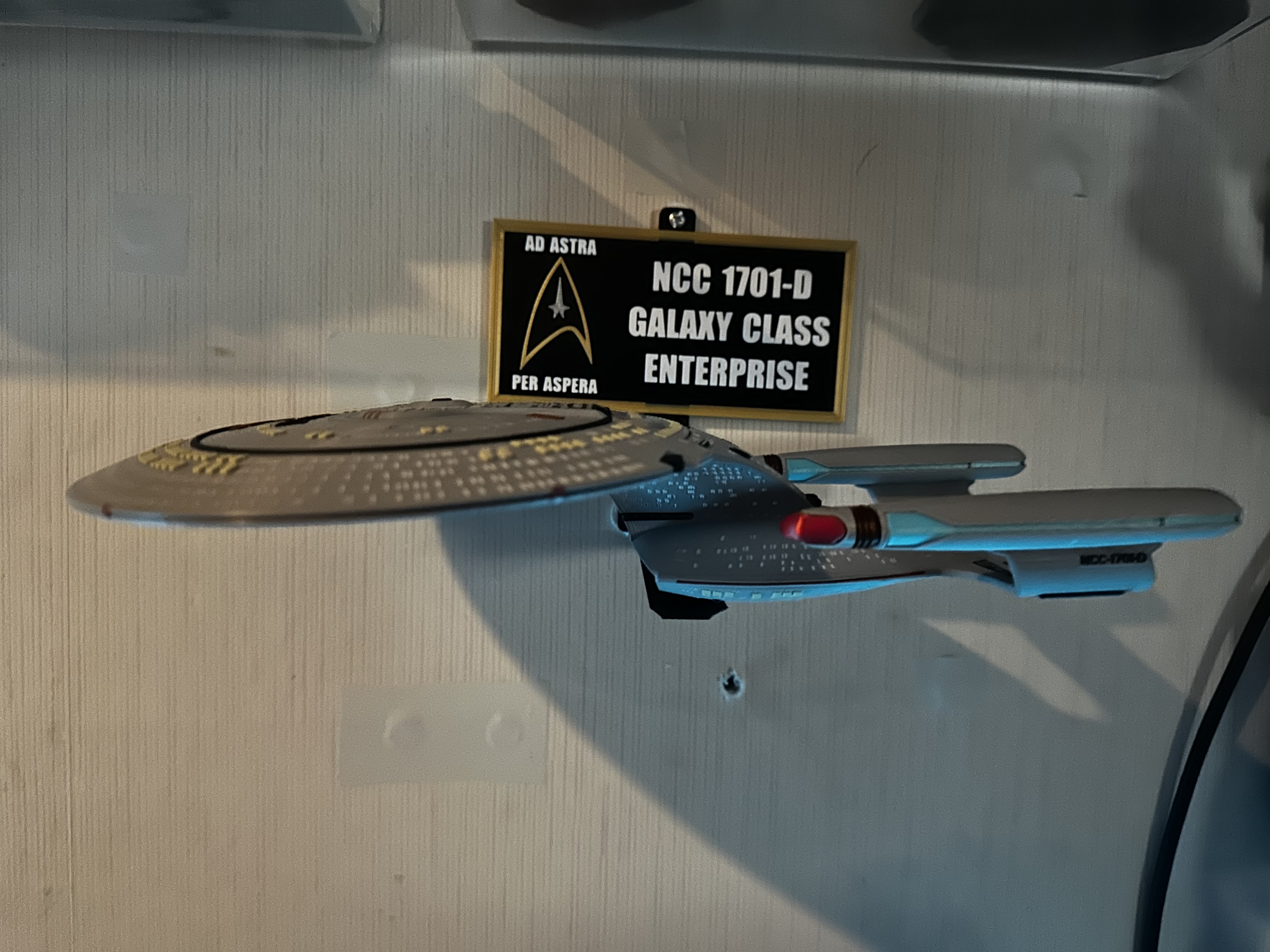 Enterprise D Wall Mount.
