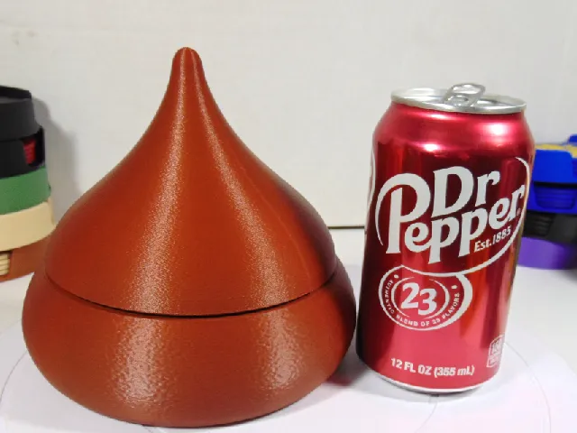 Hershey's Kiss Candy Dish Bowl Chocolate Valentines Day Easter 6 Inch Round