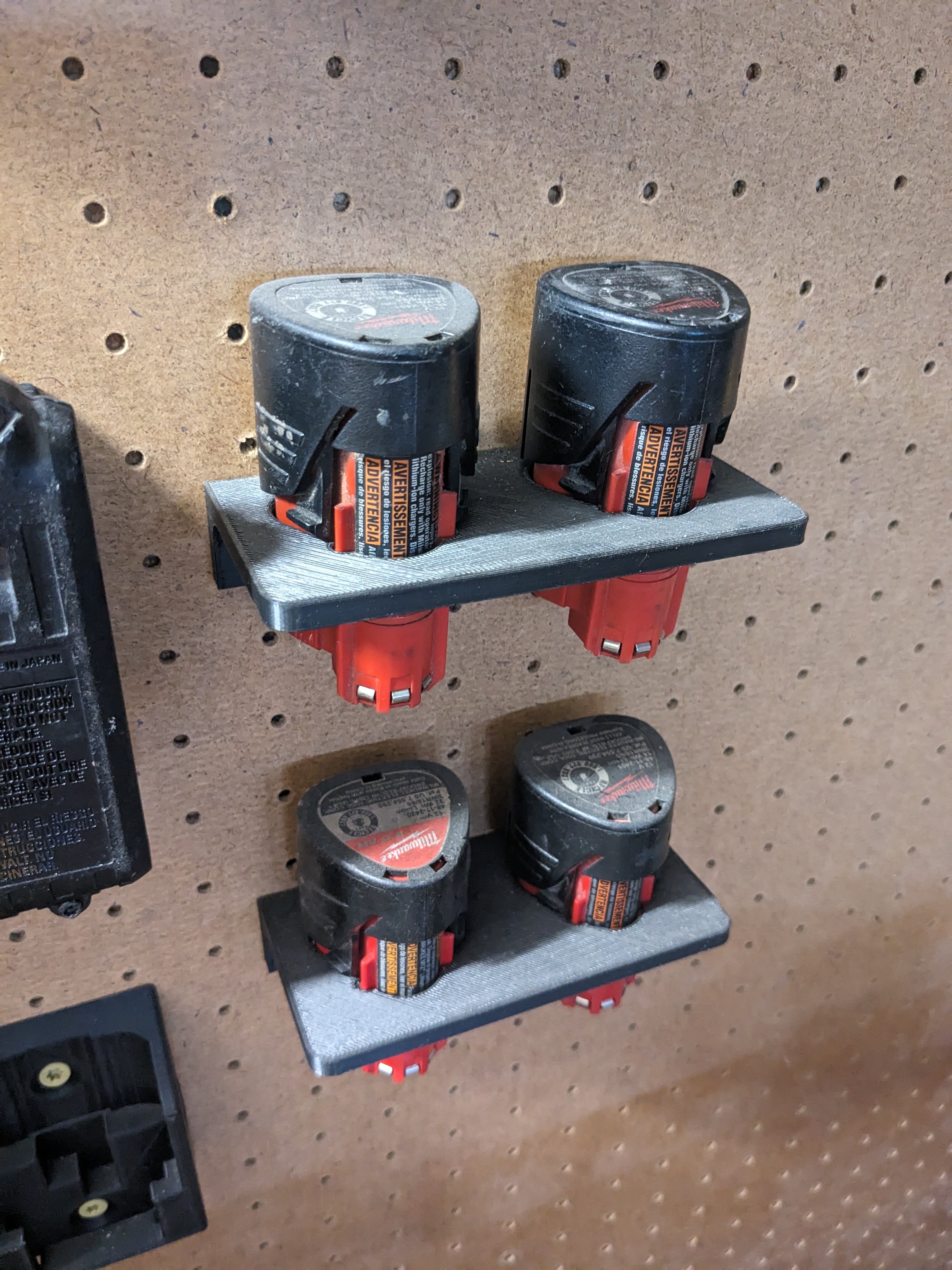 M12 Milwaukee battery holders
