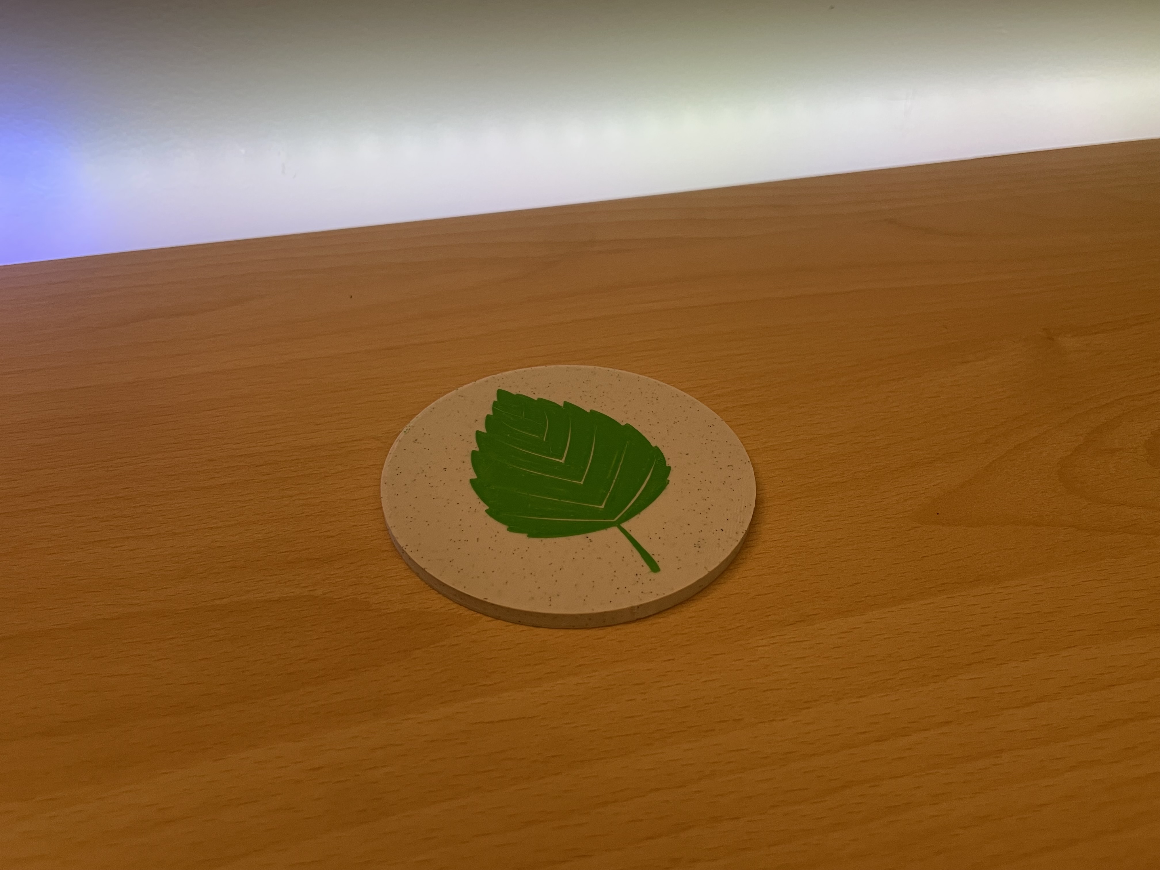 Miniatura 4 do modelo 3D Botanical Leaf Coasters