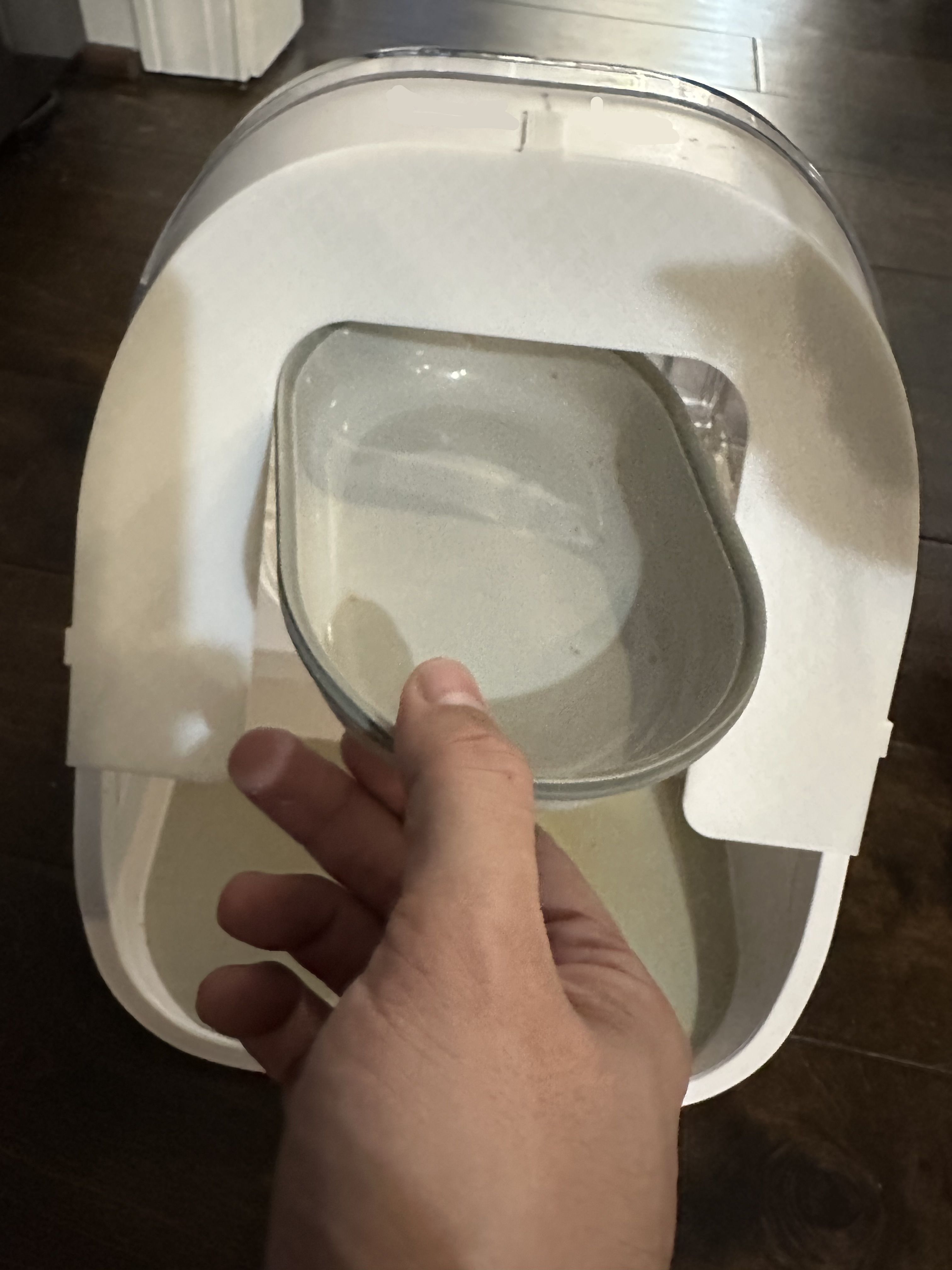 Surefeed Microchip Pet Bowl Frame widened for bowl by Nick Coleman