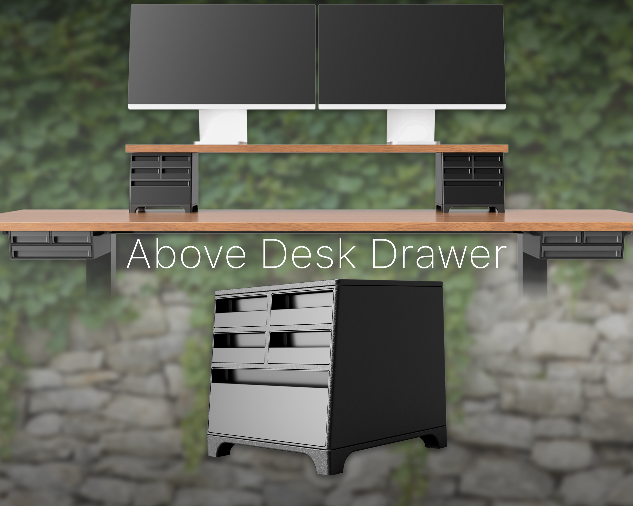 Above Desk Drawer