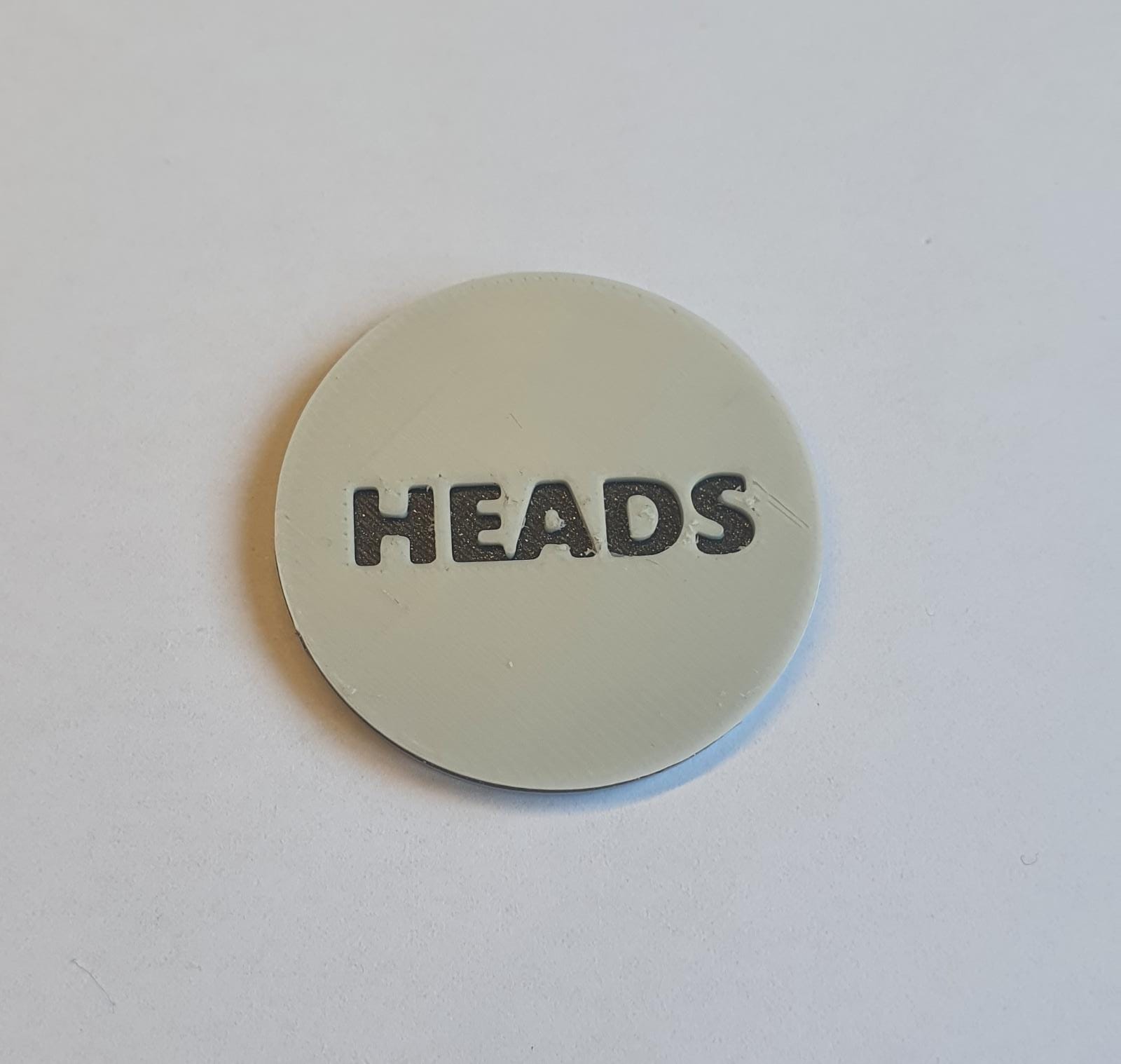 Flip a coin (Heads &amp; Tails) by Dino | Download free STL model ...