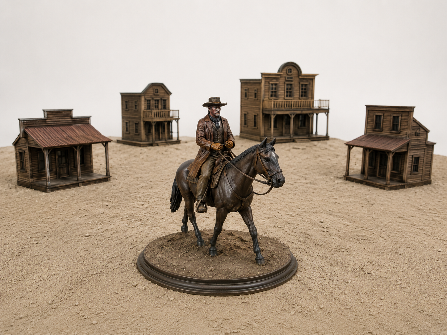 Cowboy auf Pferd/Cowboy on horse