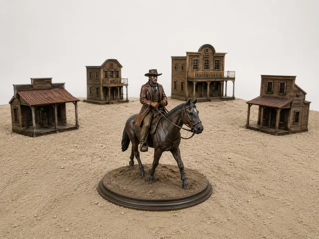 Cowboy auf Pferd/Cowboy on horse