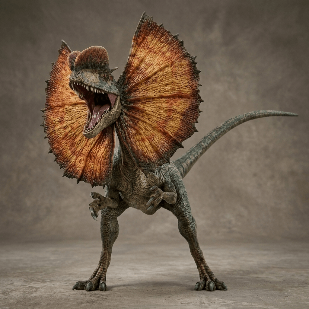 Dinosaur Art - Dilophosaurus