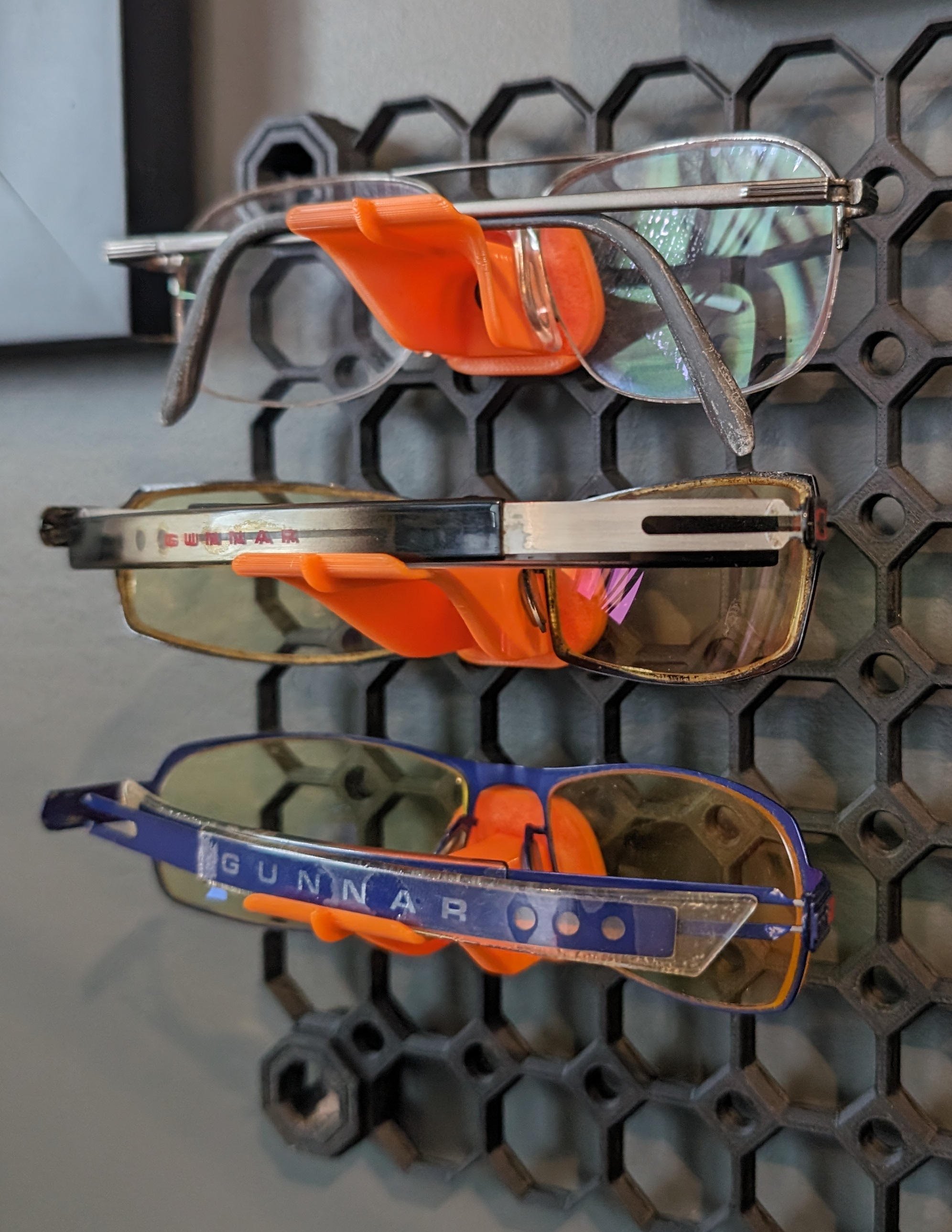 Wall Mount Eyeglass Rest