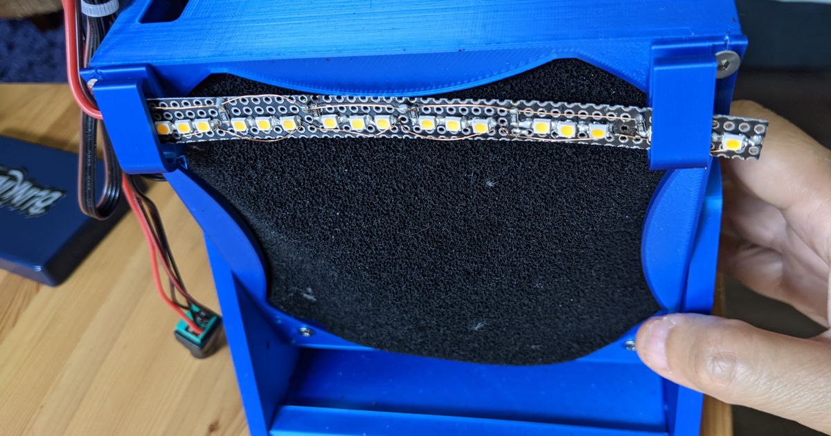 Fume extractor with common 120mm computer fan by Honghong Download