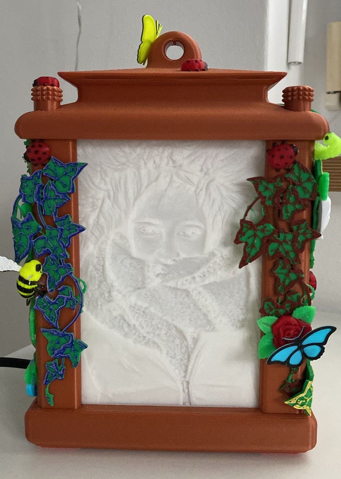 Miniatura 2 do modelo 3D Lithophane-Lantern