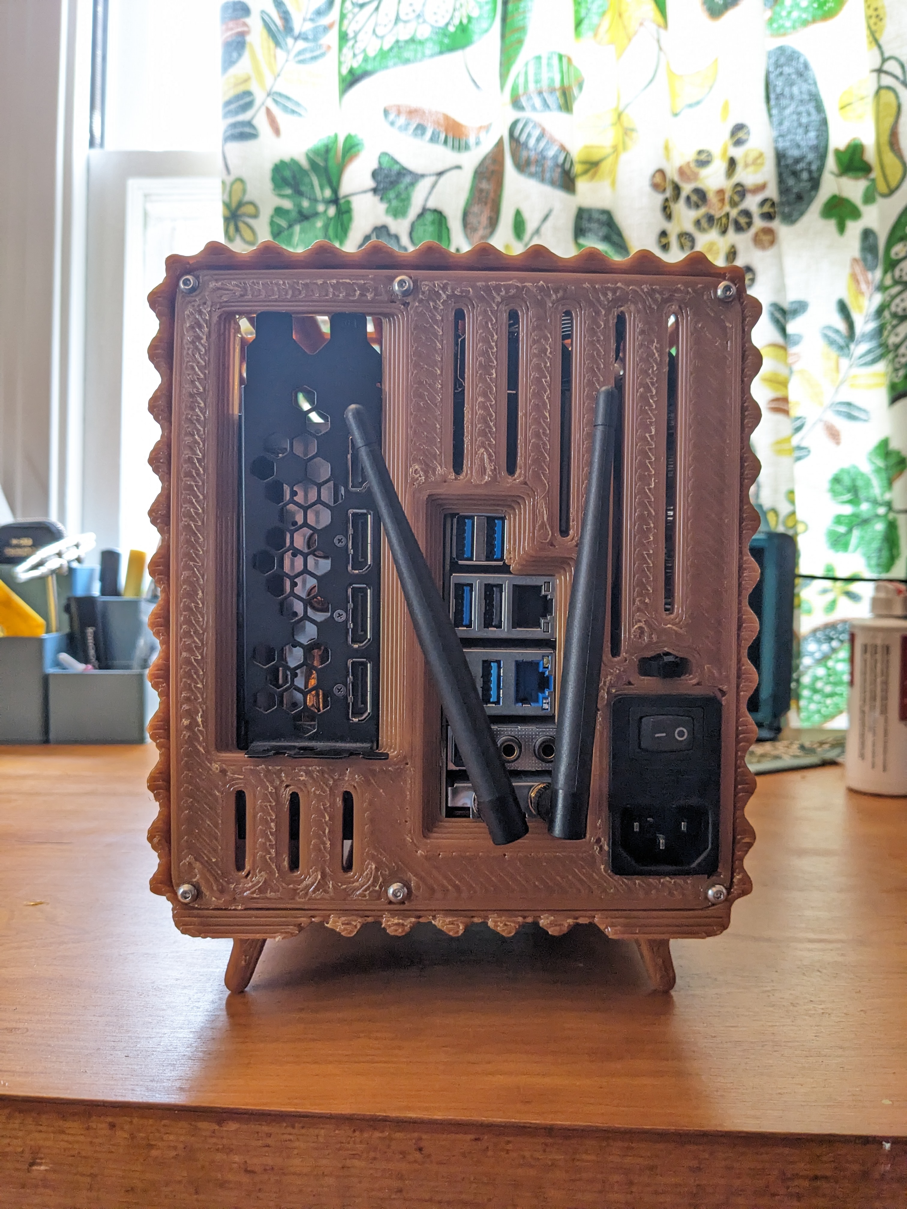 Miniatura 3 do modelo 3D Mini ITX PC case