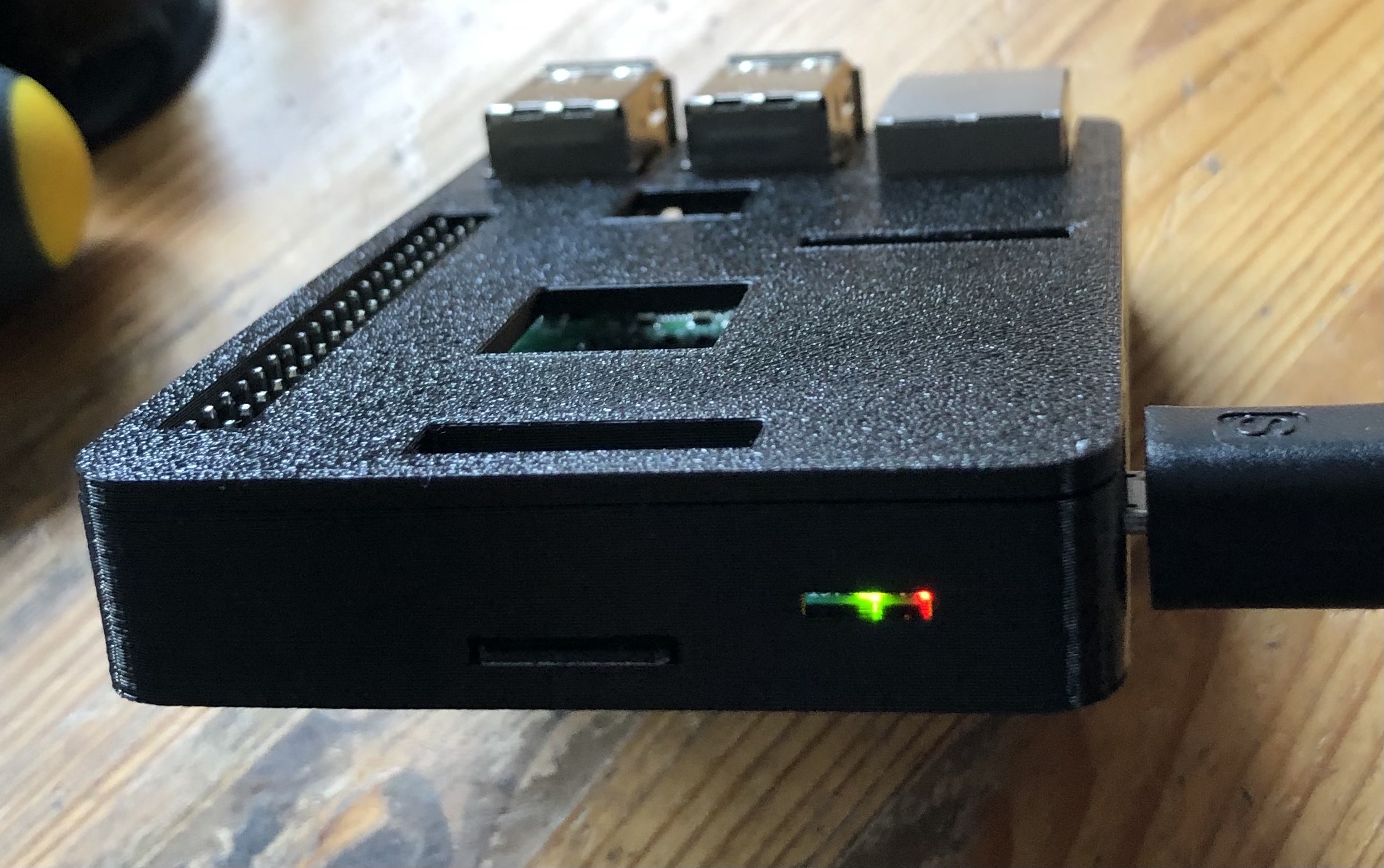 Prusa MINI Raspberry Pi3 Case tweaked