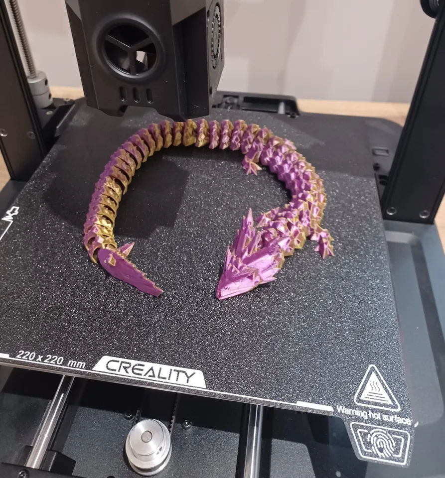 3D printer Articulated Dragon • made with Creality CR10 V2・Cults